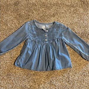 GAP Light Blue Denim Shirt